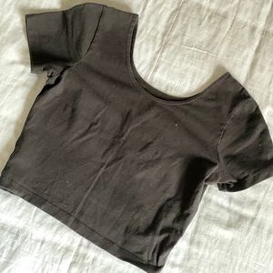 American Apparel crop top tee
